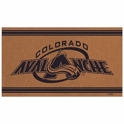Colorado Avalanche 16" x 28" Logo Turf Mat
