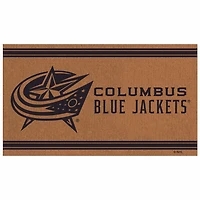 Columbus Blue Jackets 16" x 28" Logo Turf Mat