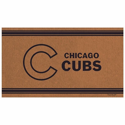 Chicago Cubs 16" x 28" Logo Turf Mat