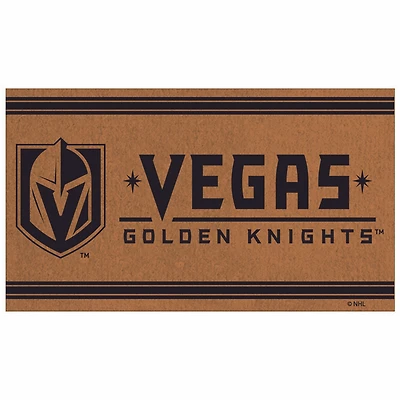 Vegas Golden Knights 16" x 28" Logo Turf Mat