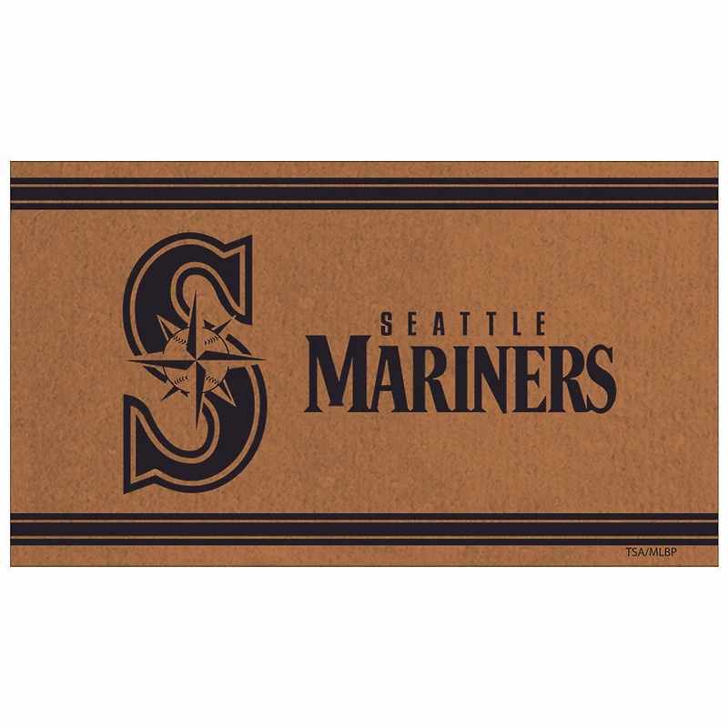 Seattle Mariners 16" x 28" Logo Turf Mat
