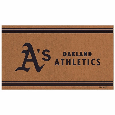 Athletics 16" x 28" Logo Turf Mat