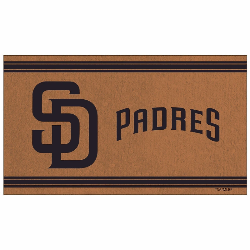 San Diego Padres 16" x 28" Logo Turf Mat