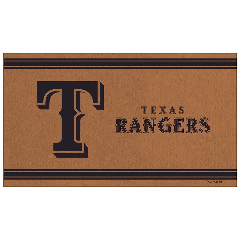 Texas Rangers 16" x 28" Logo Turf Mat