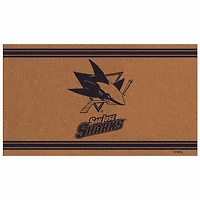 San Jose Sharks 16" x 28" Logo Turf Mat