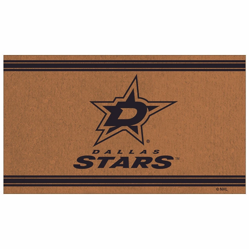 Dallas Stars 16" x 28" Logo Turf Mat
