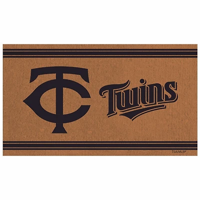 Minnesota Twins 16" x 28" Logo Turf Mat
