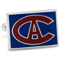 Men's Red Montreal Canadiens Cufflinks