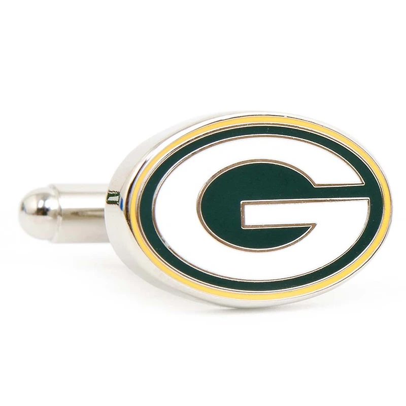 Men's Green Green Bay Packers Cufflinks