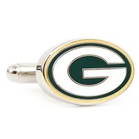 Men's Green Green Bay Packers Cufflinks