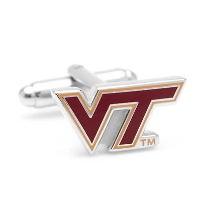 Men's Maroon Virginia Tech Hokies Cufflinks