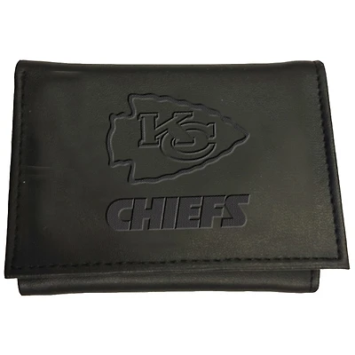 Men's Black Kansas City Chiefs Hybrid Tri-Fold Wallet