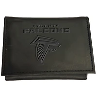 Men's Black Atlanta Falcons Hybrid Tri-Fold Wallet