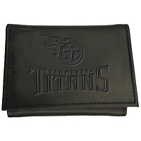 Men's Black Tennessee Titans Hybrid Tri-Fold Wallet