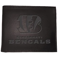 Men's Black Cincinnati Bengals Hybrid Bi-Fold Wallet