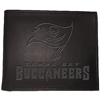 Men's Black Tampa Bay Buccaneers Hybrid Bi-Fold Wallet