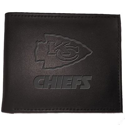 Men's Black Kansas City Chiefs Hybrid Bi-Fold Wallet