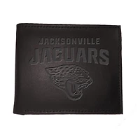 Men's Black Jacksonville Jaguars Hybrid Bi-Fold Wallet