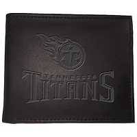 Men's Black Tennessee Titans Hybrid Bi-Fold Wallet