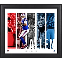 Josh Allen Buffalo Bills Framed 15" x 17" Player Panel Collage