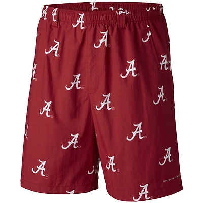 Men's Columbia Crimson Alabama Crimson Tide Big & Tall Backcast Shorts
