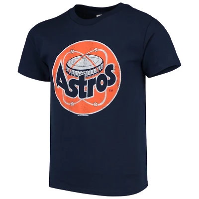 Youth Soft as a Grape Navy Houston Astros Cooperstown Collection T-Shirt