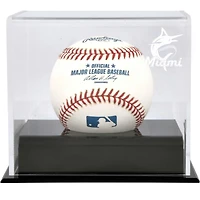 Miami Marlins Baseball Cube 2019 Logo Display Case