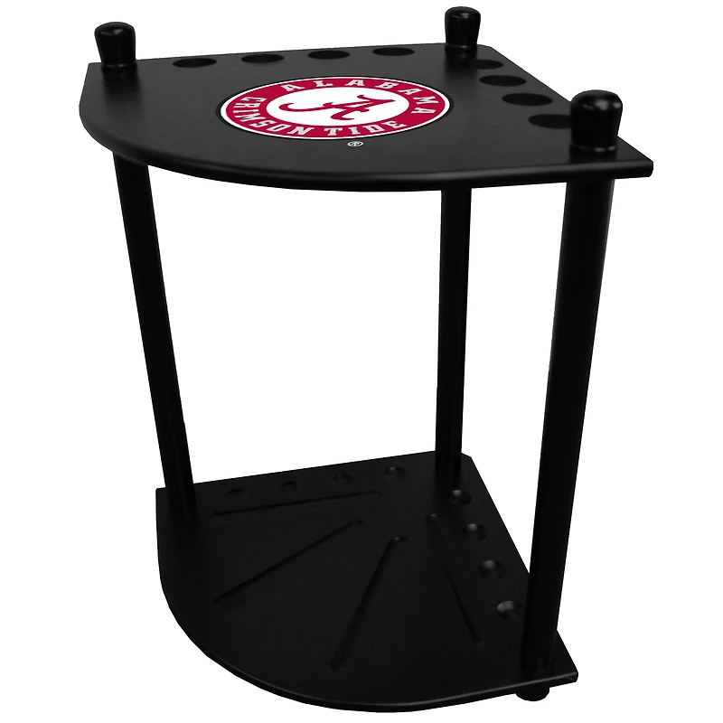 Alabama Crimson Tide Corner Cue Rack