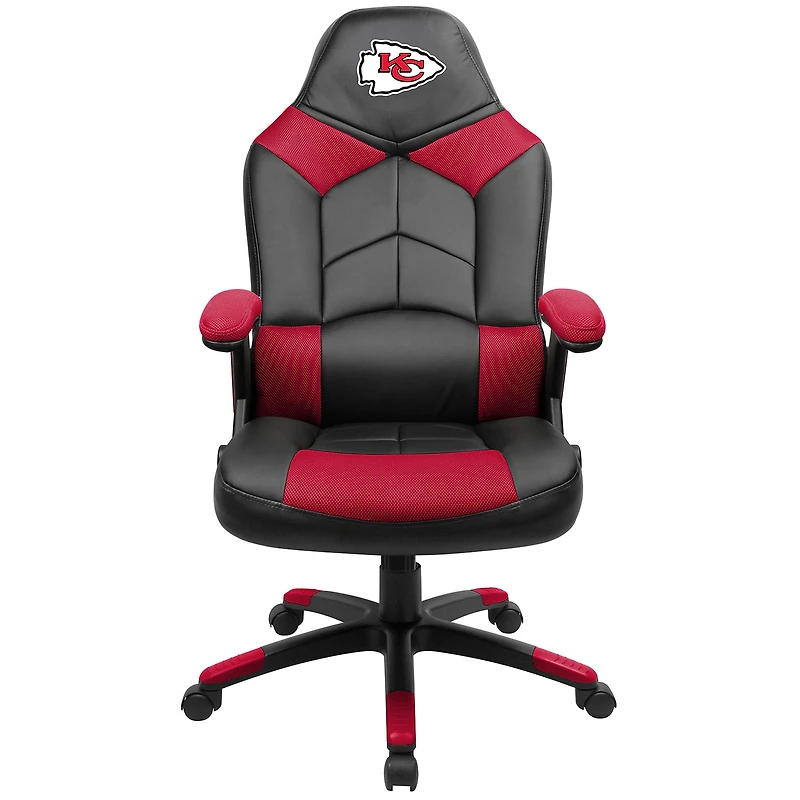 Black Kansas City Chiefs Oversized Gaming Chair