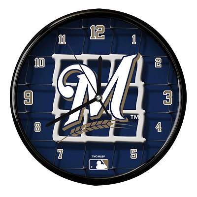 Milwaukee Brewers 12'' Team Net Clock