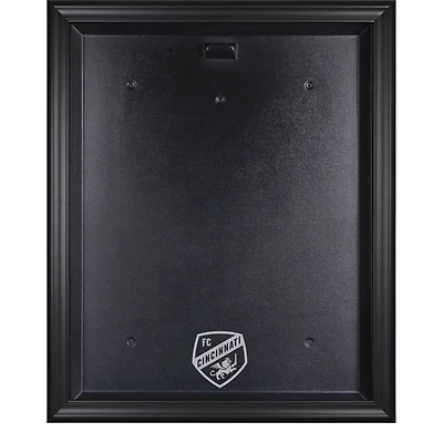 FC Cincinnati Black Framed Team Logo Jersey Display Case