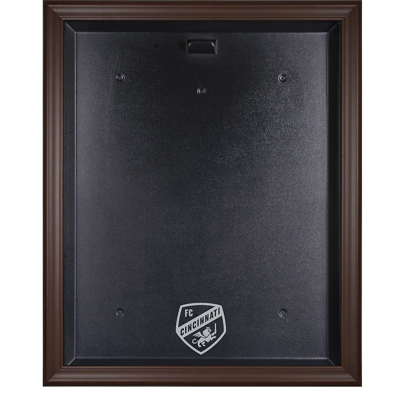 FC Cincinnati Brown Framed Team Logo Jersey Display Case