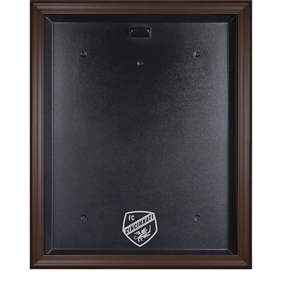 FC Cincinnati Brown Framed Team Logo Jersey Display Case
