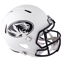 Riddell Missouri Tigers Revolution Speed Matte White Full-Size Replica Helmet