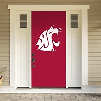 Crimson Washington State Cougars 36'' x 80'' Front Door Decor