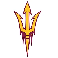 Arizona State Sun Devils Distressed Logo Cutout Sign
