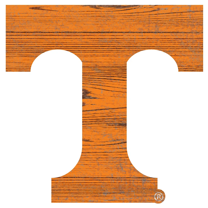 Tennessee Volunteers Distressed Logo Cutout Sign