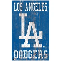 Los Angeles Dodgers 11'' x 19'' Heritage Distressed Logo Sign