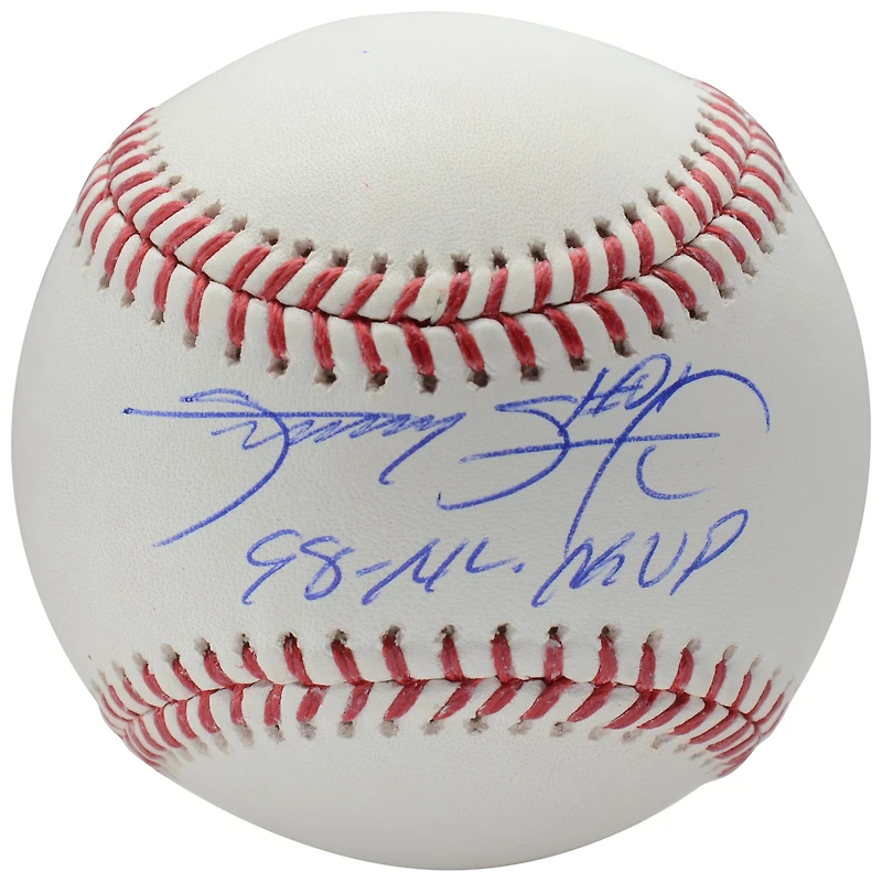 Sammy Sosa Chicago Cubs Autographed Baseball with "98 NL MVP" Inscription