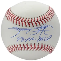 Sammy Sosa Chicago Cubs Autographed Baseball with "98 NL MVP" Inscription