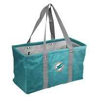 Miami Dolphins Crosshatch Picnic Caddy Tote Bag