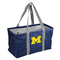 Michigan Wolverines Crosshatch Picnic Caddy Tote Bag