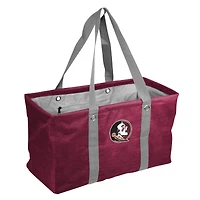 Florida State Seminoles Crosshatch Picnic Caddy Tote Bag
