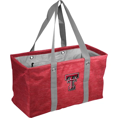 Texas Tech Red Raiders Crosshatch Picnic Caddy Tote Bag