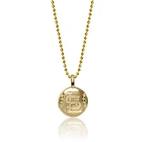 Women's Alex Woo St. Louis Cardinals 14k Yellow Gold Disc Necklace