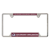 WinCraft Colorado Avalanche Chrome Plated Metal License Plate Frame