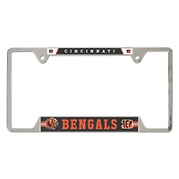 WinCraft Cincinnati Bengals Chrome Plated Metal License Plate Frame