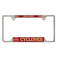 WinCraft Iowa State Cyclones Chrome Plated Metal License Plate Frame
