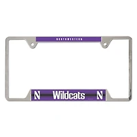 WinCraft  Northwestern Wildcats Chrome Plated Metal License Plate Frame
