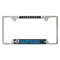 WinCraft Carolina Panthers Chrome Plated Metal License Plate Frame